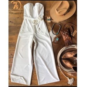 WHITE JUMPSUIT from Savannah 7s!